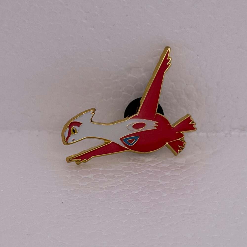 Pokemon Latias Official Enamel Collector Lapel Pin
